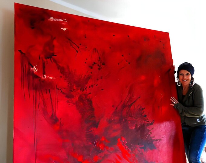 Butterfly - commissioned abstract painting