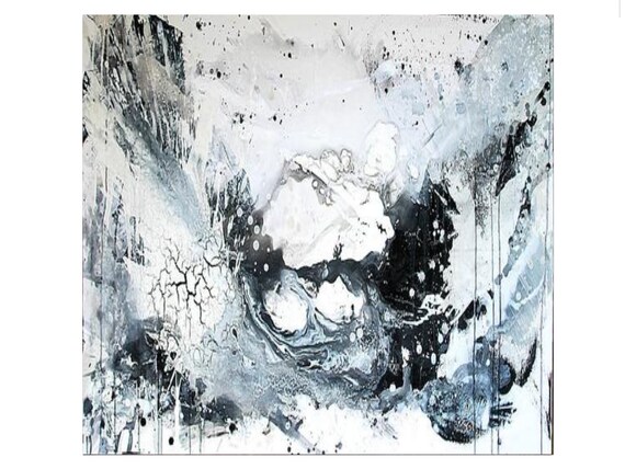 let black-and-white pictures paint / desired measure