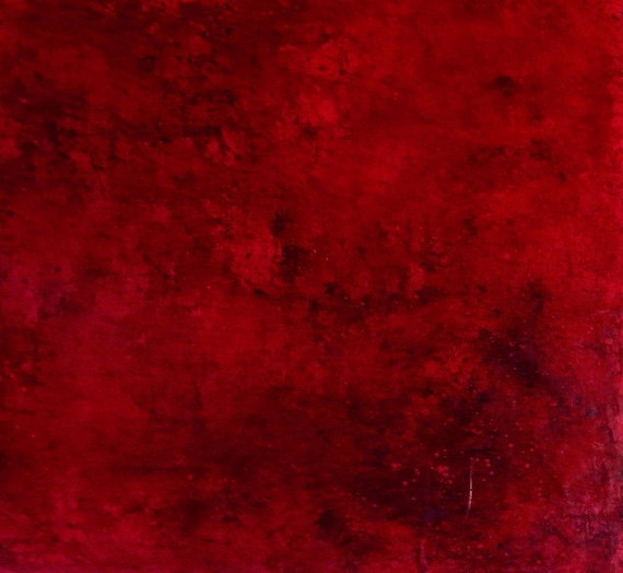Pictures in red - Energy dance - commissioned painting abstract