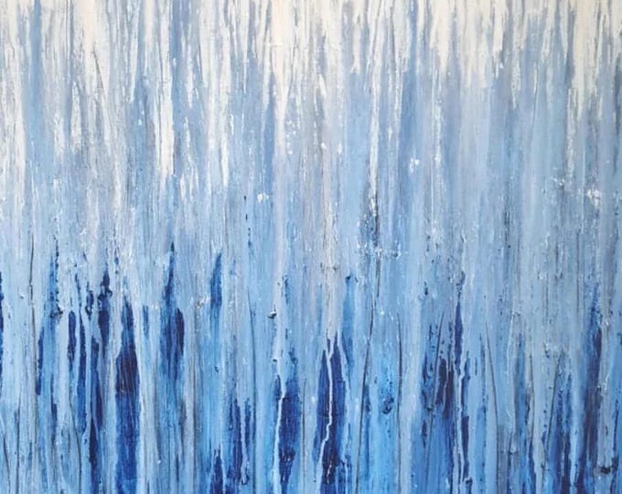 Absolutely relaxed - commissioned abstract painting