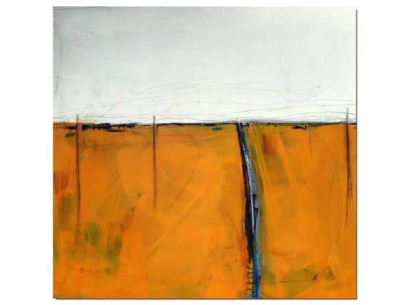 abstract pictures / camping search 100 x 150 cm