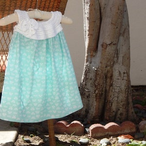 Butterfly Crochet Toddler Sun Dress - Ready to Ship!