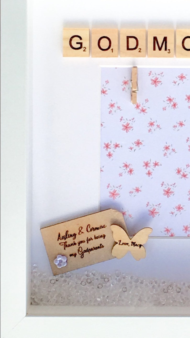 Personalised christening Gift Godparent Gift Godmother Gift Etsy