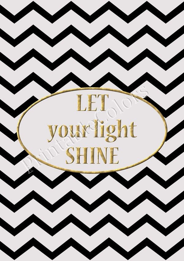Let Your Light Shine Digital Download Instant Download - Etsy