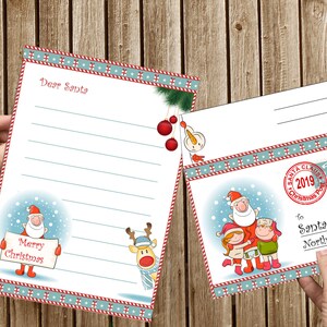 Carta a Santa Claus descarga digital, Querido Santa Claus