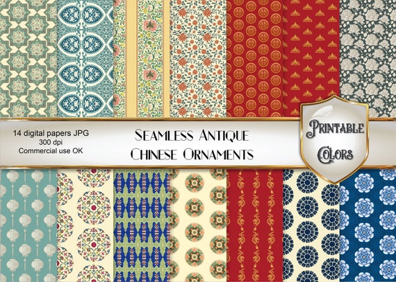 Frames 12x12 Scrapbooking Vintage Print Digital Paper Decoupage Web ...