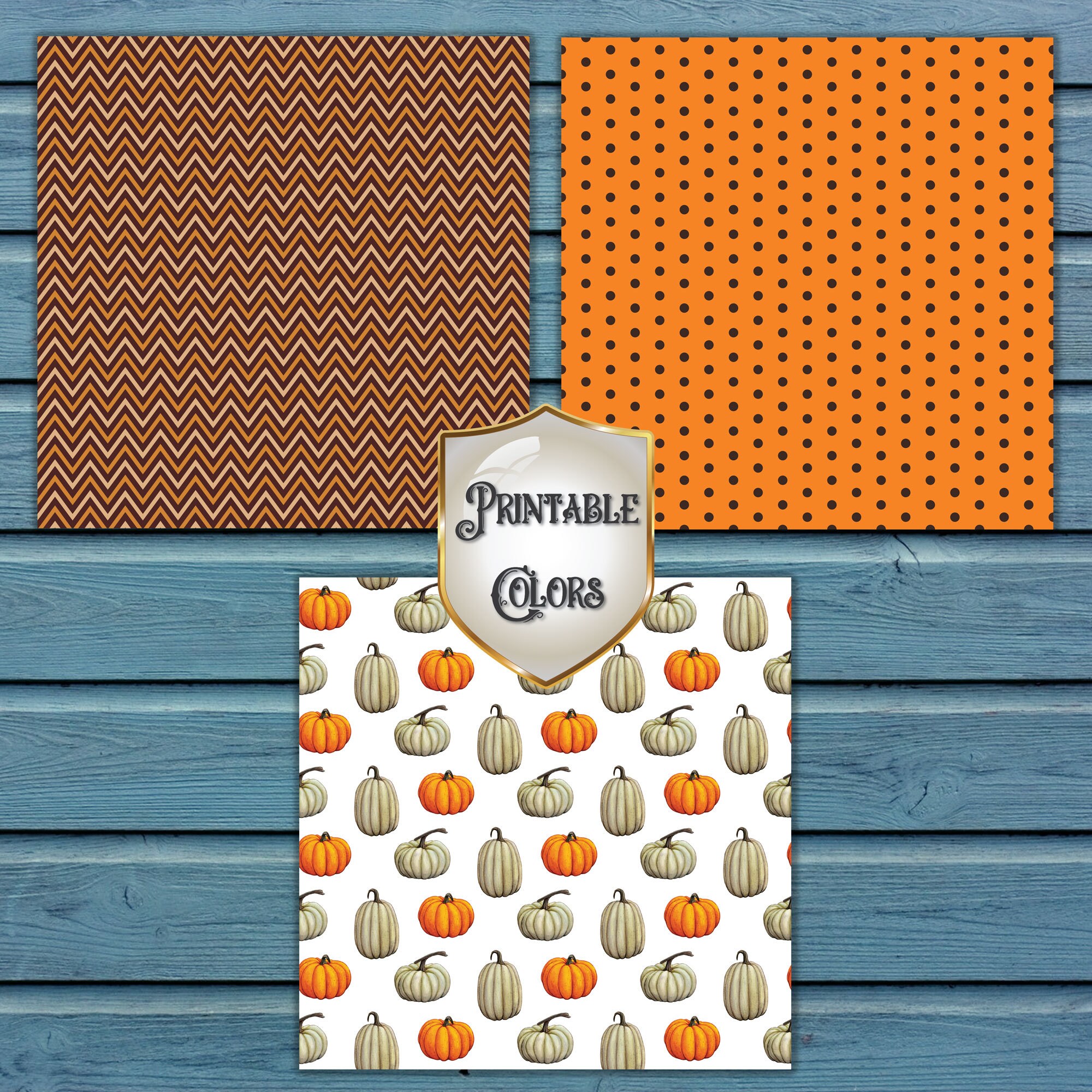 Patterns Digital Fall Watercolor Fall Digital Paper Seamless Patterns for - Etsy