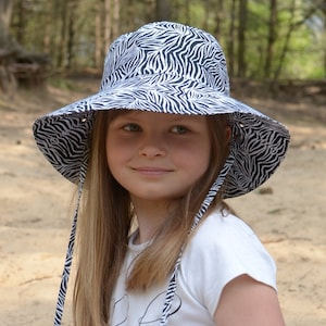 Girls Sun Hat Etsy UK