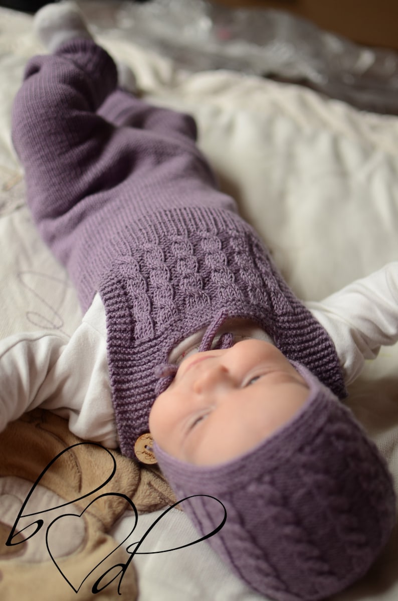 knitted dungarees baby girl