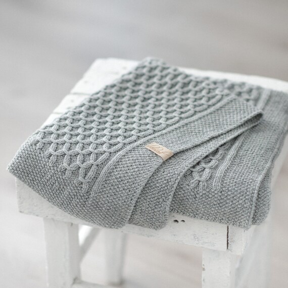 MADE TO ORDER rainbow baby blanket earth tone baby blanket neutral baby blanket