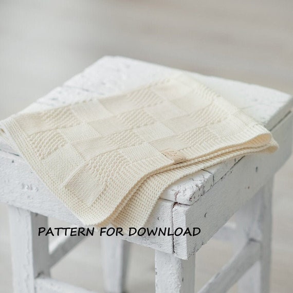 Etsy baby blanket knitting patterns hotsell
