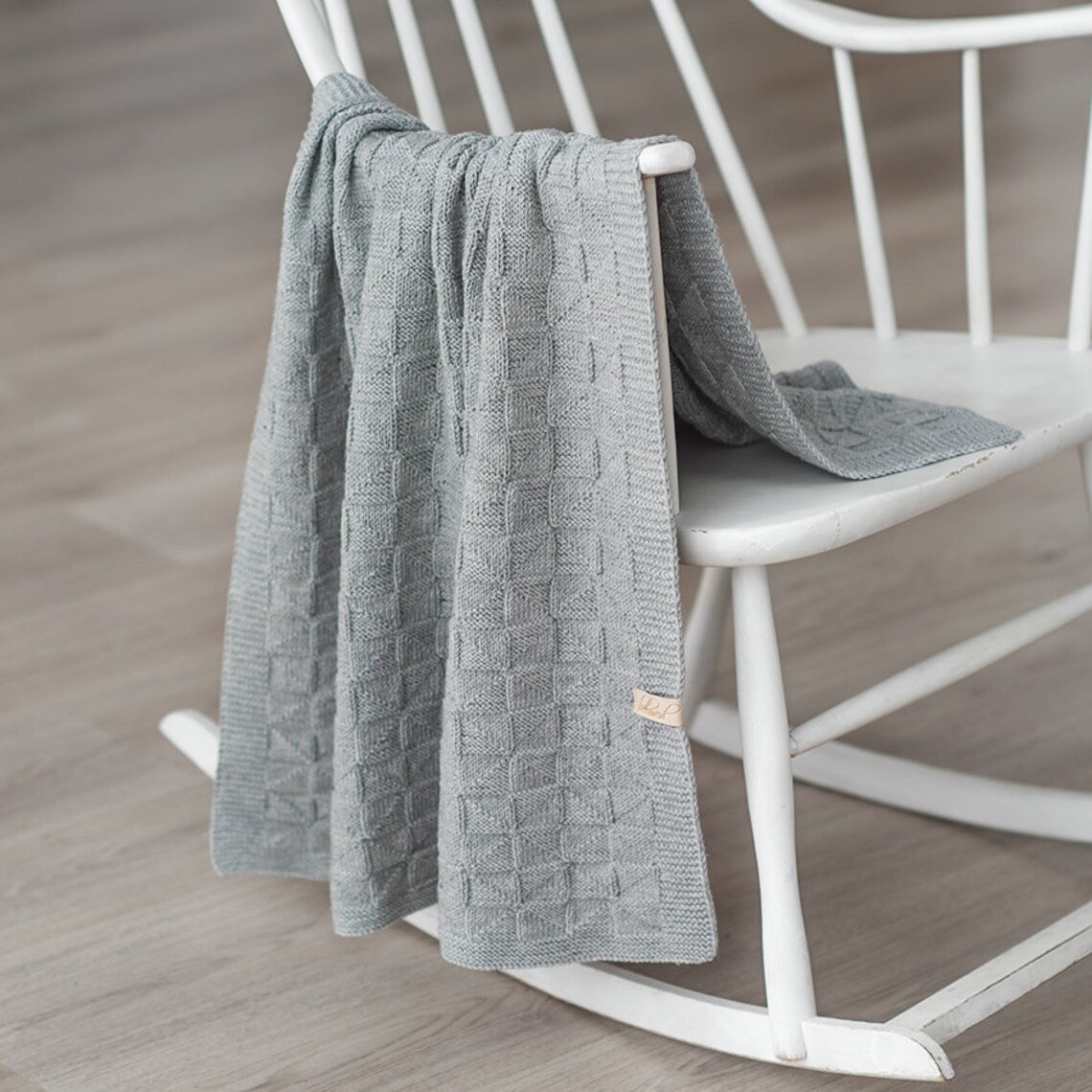 Knitted Baby Blanket Knit Baby Blanket - Etsy