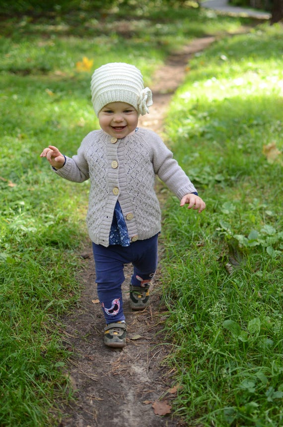 Grey baby girl cardigan sales