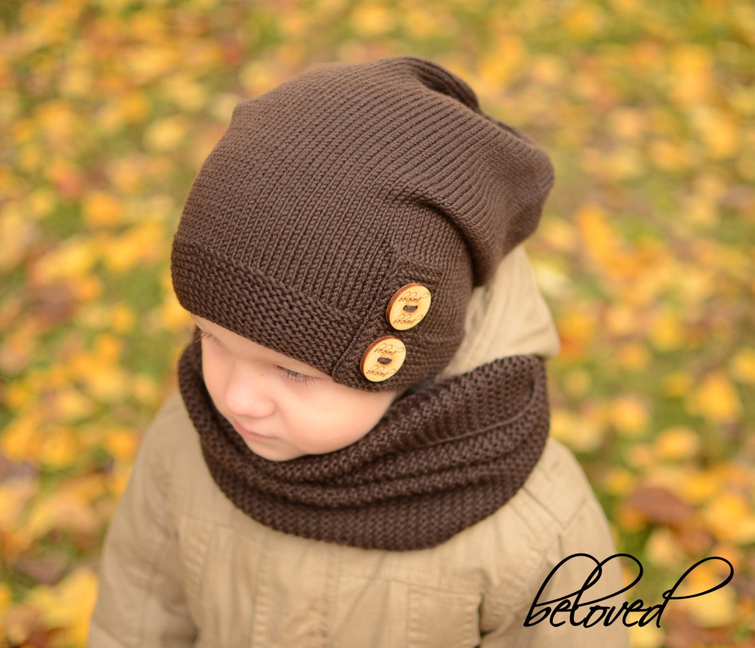 Brown toddler store hat