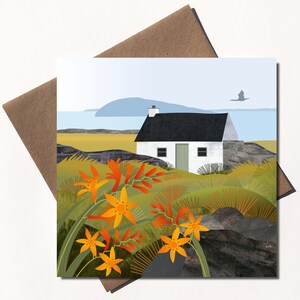 Carte de voeux écologique Croft by the Sea