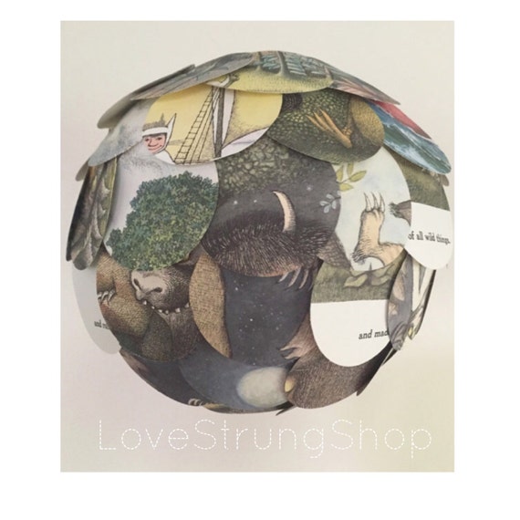 Where The Wild Things Are Party Lantern Decorations Etsy