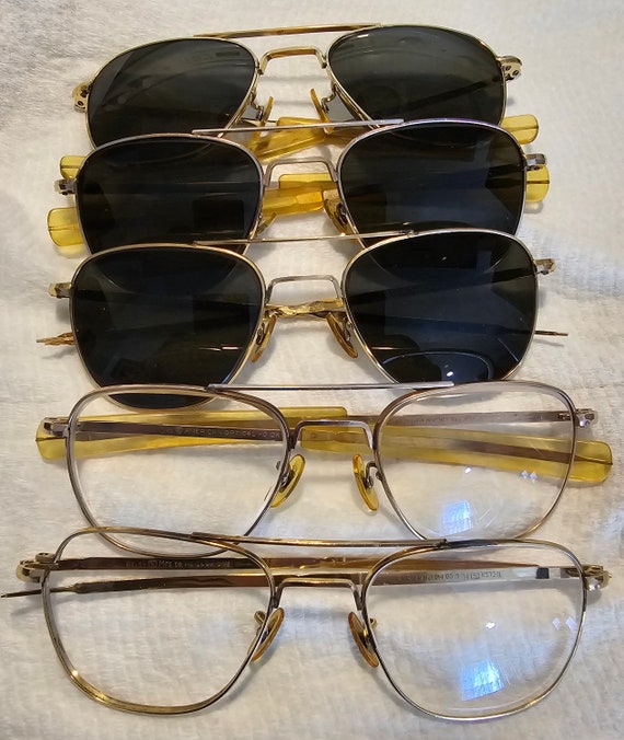 5 Pair American Optical GF Glasses - image 7