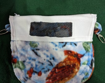 Sugar glider zippered bra pouch