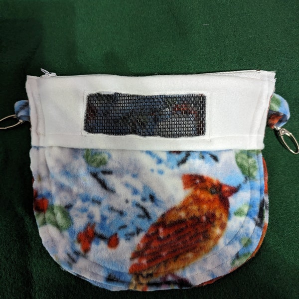 Sugar glider zippered bra pouch