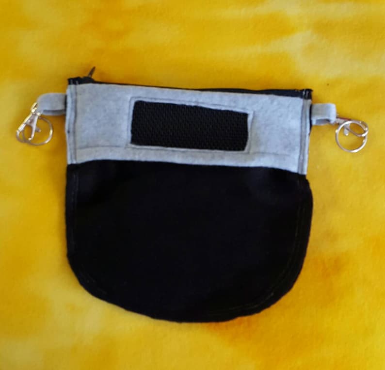 Sugar glider zippered bra pouch