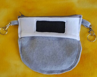 Sugar glider zippered bra pouch