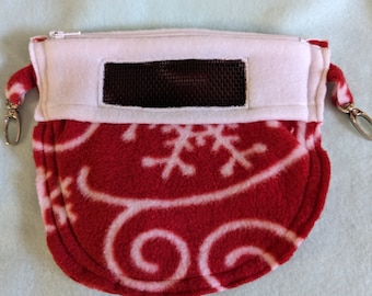 Sugar glider zippered bra pouch