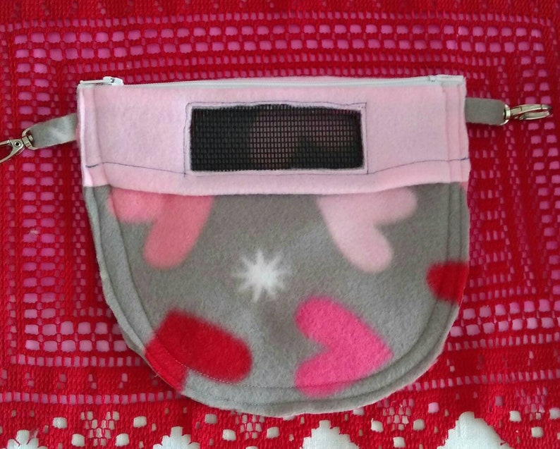 Sugar glider zippered bra pouch