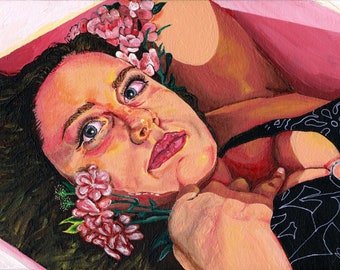 Flowers of Infatuation - Original Artwork, Art Print, Giclee Print