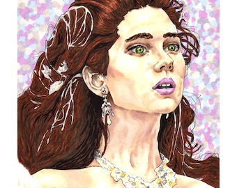 Labyrinth, Art Print, Giclee Print