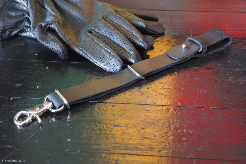 Personalized Leather Glove Keeper Leather Belt Glove Keeper Etsy