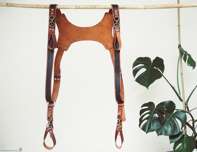 Photographer Harness Leather Camera Harness Pro Camera Etsy
