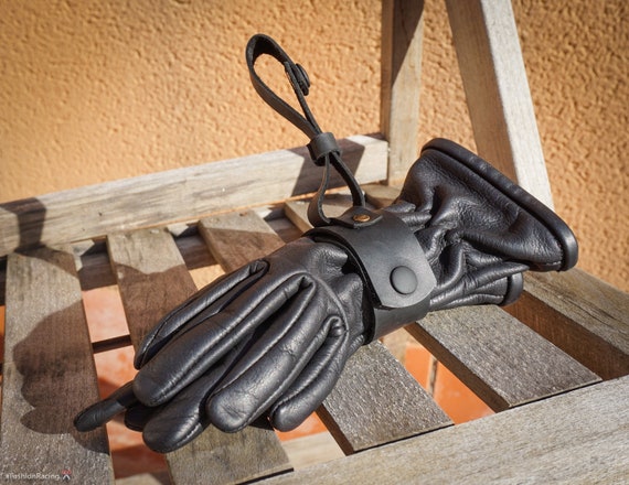 Gardien de ceinture universel en cuir, Gardien de chapeau décharpe de gant  de ceinture en cuir, Sangle de gant en cuir, Porte-écharpe en cuir, Porte- gants daccessoires de sac -  France