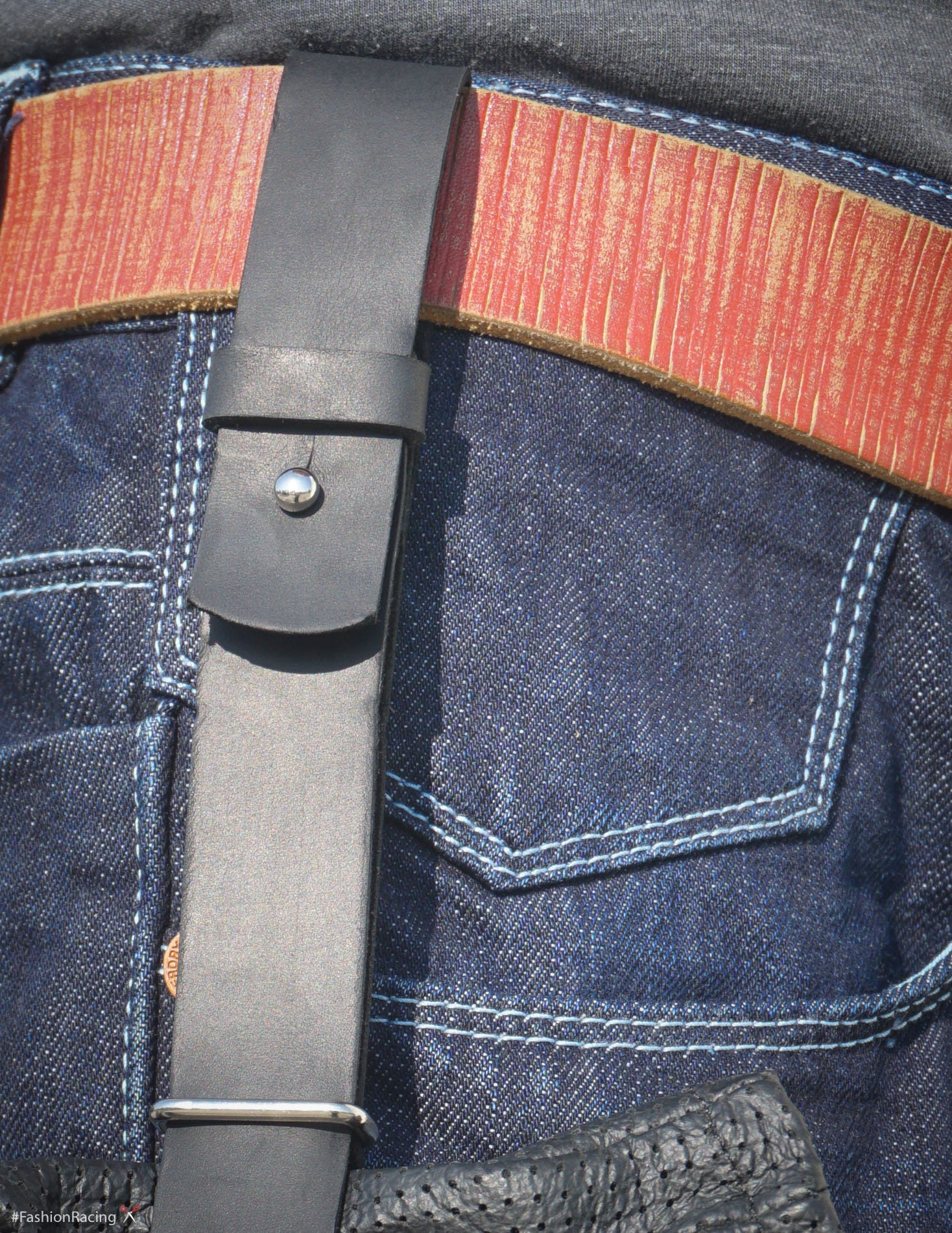 Personalized Leather Glove Keeper Leather Belt Glove Keeper Etsy