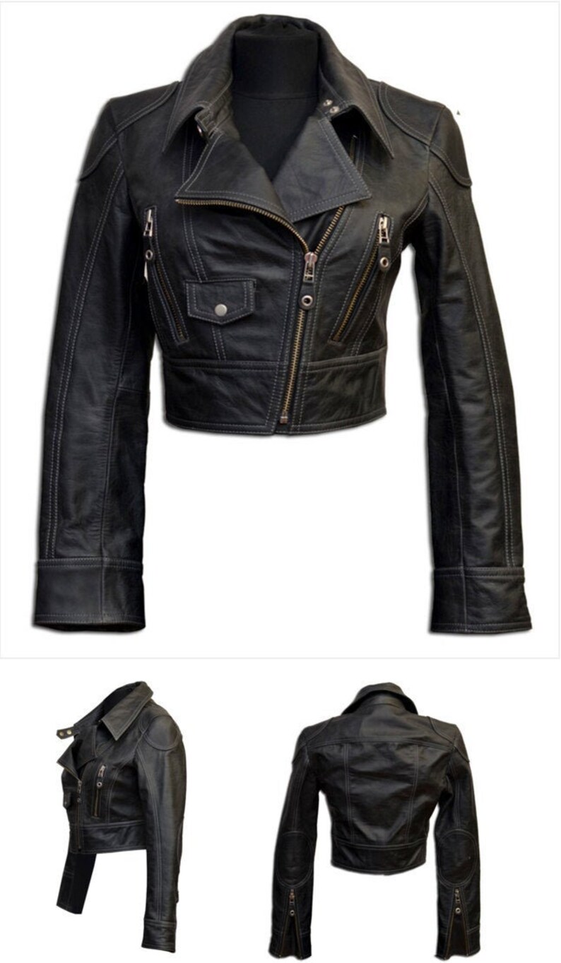 short biker jacket
