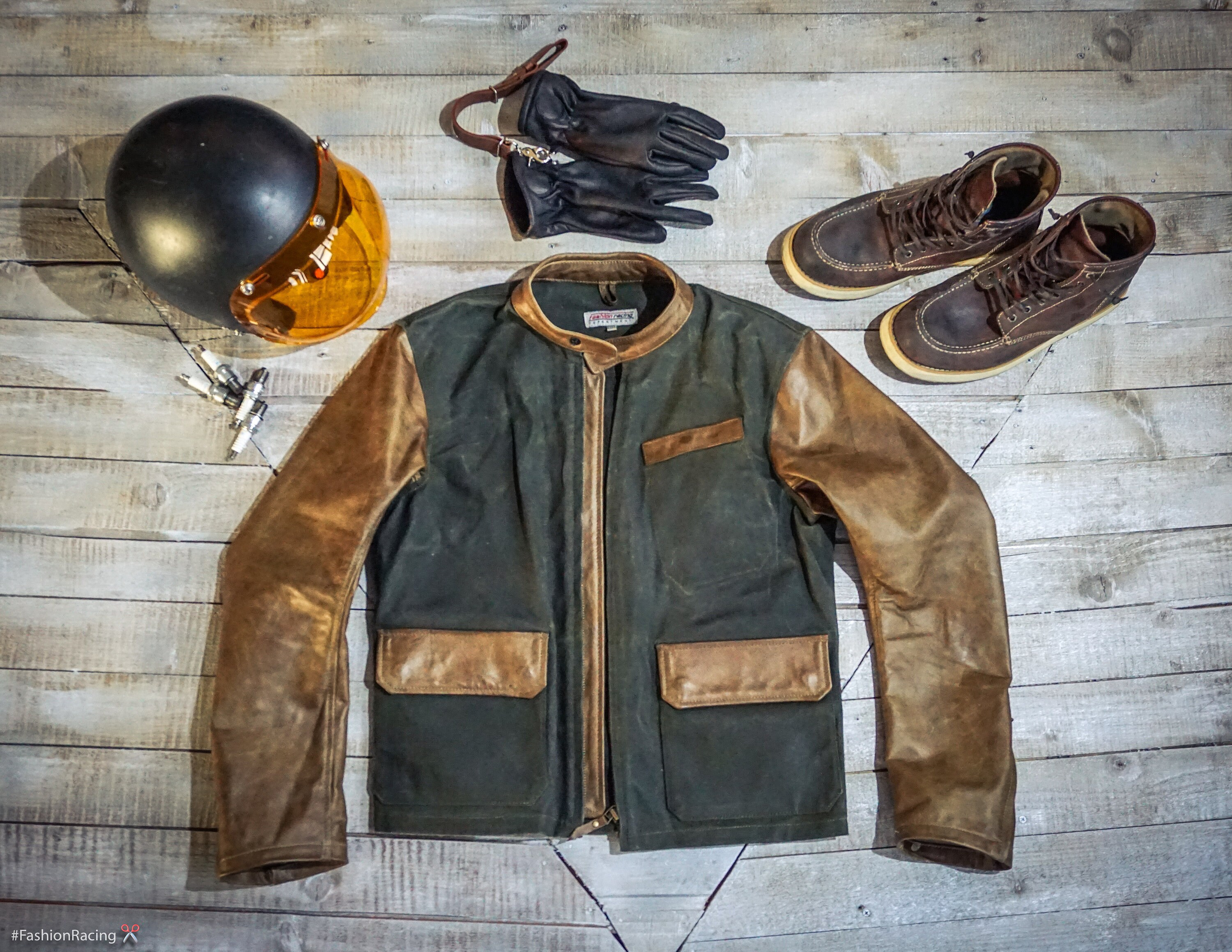 Leather Jacket Cafe Racer Jacket Custom 