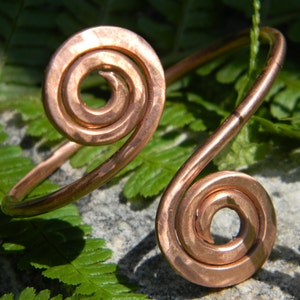 Celtic handmade copper bracelet - copper jewel - celtic jewel