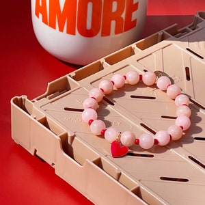 SPREAD LOVE heart bracelet by April & Cloud