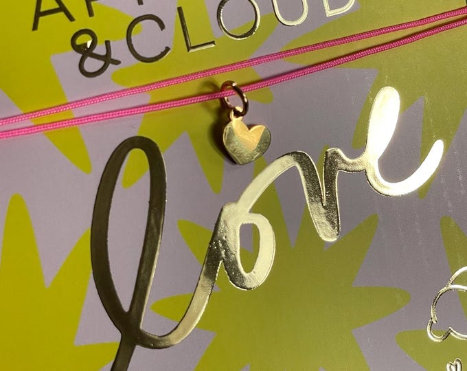 HEARTLIGHT Armband neonpink