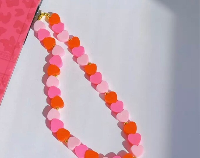 Cell Phone Chain HEARTATTACK Cell Phone Strap