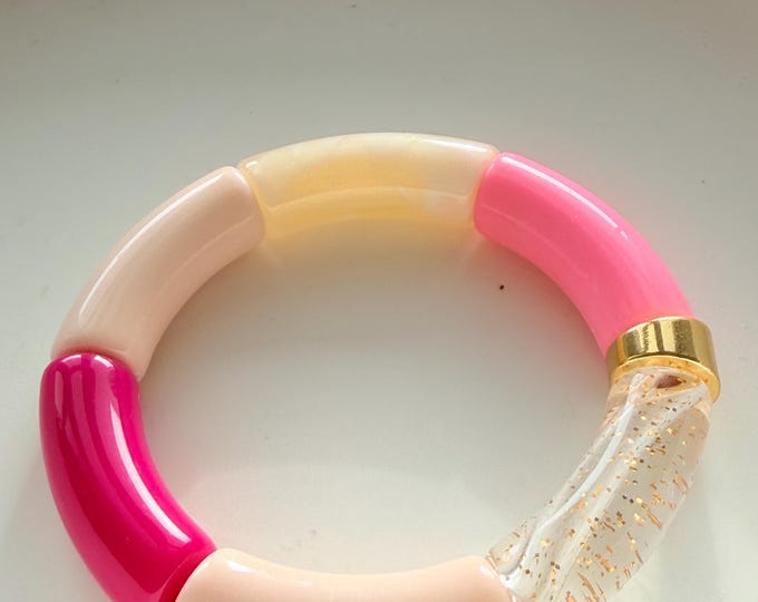Cloud Candy Acrylic Bangle