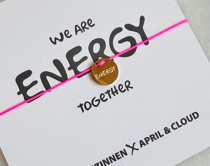 ENERGY Armband Komplizinnen x April&Cloud