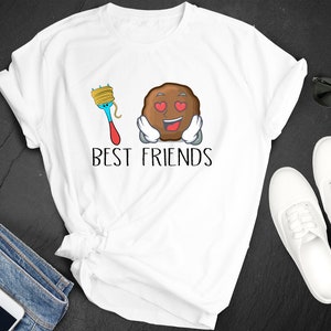 Dia nacional da almôndega melhores amigos espaguete macarrão macarrão comida premium manga curta unissex camiseta pequena-3xl frete grátis