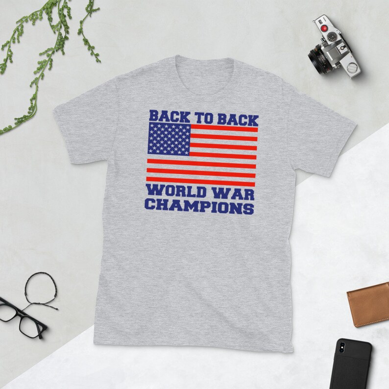 Back to Back World War Champions Flag Red White Blue Winner - Etsy