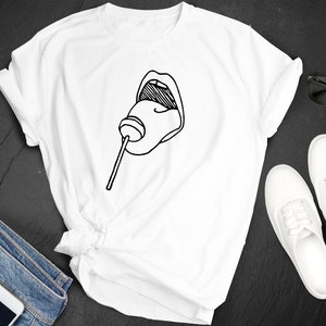 National Lollipop Day Sucker Candy Sweets Premium Short Sleeve Unisex T-shirt Tee Shirt Small 3XL Free Shipping Gift