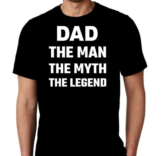 New Dad The Man The Myth The Legend Custom Unisex Premium | Etsy