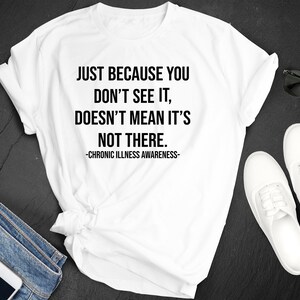 Chronic Illness Awareness T-Shirt: Unisex Cotton Tee