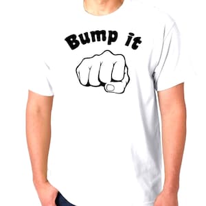 New Bump It Fist Humor Custom Unisex Premium Short Sleeve Trendy T-shirt Small - 3XL Free Shipping