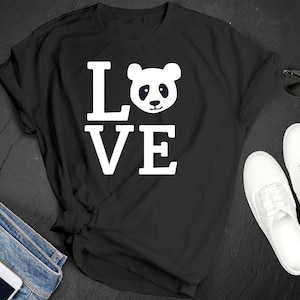 National Panda Day Love Animal Cute Bear Zoo Premium Short Sleeve Trendy Unisex T-shirt Tee Shirt Small 3XL Free Shipping Gift
