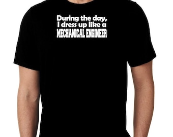 Camiseta de ingeniero mecánico: regalo profesional, camiseta unisex de algodón