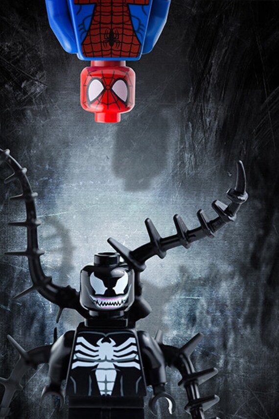 lego spiderman poster